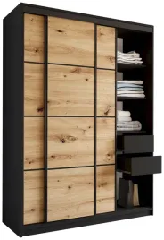 szafa-przesuwna-150-cm-loft-artisan-czarny-polki