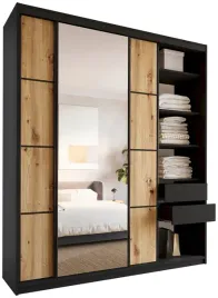 szafa-przesuwna-200-cm-loft-max-garderoba-szuflady-polki-drazki