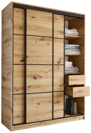 szafa-przesuwna-150-cm-loft-artisan-szuflady