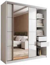 szafa-przesuwna-z-lustrem-180-cm-top-bialy-polysk-polki-szuflady-drazki