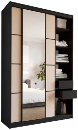 szafa-przesuwna-z-lustrem-180-cm-loft-max-z-polkami-szuflady-drazki-bez