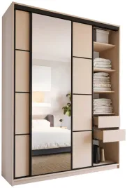 szafa-przesuwna-z-lustrem-180-cm-loft-max-z-polkami-szuflady-drazki-bez