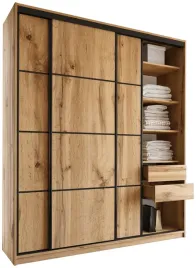 szafa-przesuwna-200-cm-loft-max-garderoba-szuflady-polki-drazki