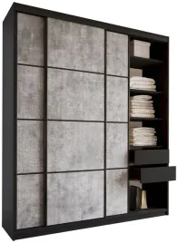 szafa-przesuwna-200-cm-loft-max-garderoba-z-polkami-szuflady-drazki-beton