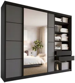 szafa-przesuwna-z-lustrem-280-cm-loft-z-polkami-szuflady-drazki