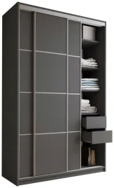 szafa-przesuwna-150-cm-top-max-pojemna-garderoba-drazki-szuflady-grafitowa