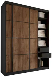 szafa-przesuwna-180-cm-loft-max-garderoba-z-polkami-szuflady-drazki