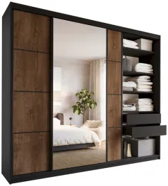 szafa-przesuwna-z-lustrem-280-cm-loft-max-z-polkami-szuflady-drazki