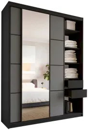 szafa-przesuwna-z-lustrem-180-cm-loft-z-polkami-szuflady-drazki