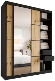 szafa-przesuwna-z-lustrem-180-cm-loft-max-drazki-szuflady-polki