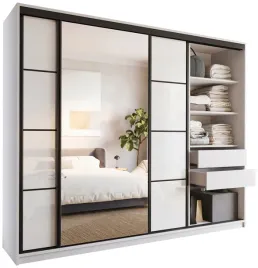 biala-szafa-przesuwna-z-lustrem-280-cm-polysk-loft