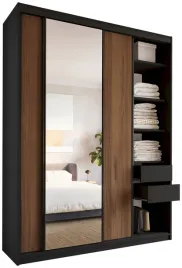 szafa-przesuwna-z-lustrem-180-cm-loft-max-z-polkami-szuflady-drazki-orzech