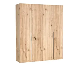 wysoka-szafa-garderoba-dab-artisan-200cm-baros-jr-nowoczesna