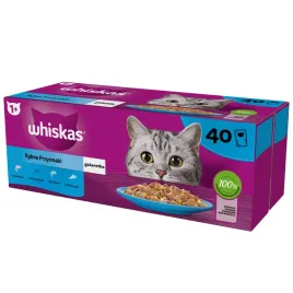 whiskas-adult-saszetki-40-x-85g-rybne-przysmaki-mokra-karma-dla-kota