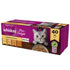whiskas-adult-saszetki-40-x-85g-drobiowe-frykasy-mokra-karma
