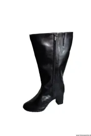 bnw-kozaki-eko-zamsz-czarne-na-zamek-slupek-87-cm-42-czarny