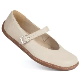 baleriny-barefoot-amelia-skorzane-z-paskiem-mary-jane-bezowe