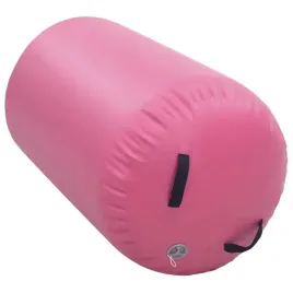 vidaxl-dmuchany-walek-gimnastyczny-z-pompka-100x60-cm-pvc-rozowy