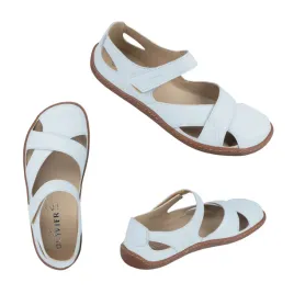 sandaly-damskie-barefoot-skorzane-olivier-clariss-na-rzep-blekitne