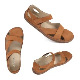 sandaly-damskie-barefoot-skorzane-olivier-clariss-na-rzep-braz-nubuk