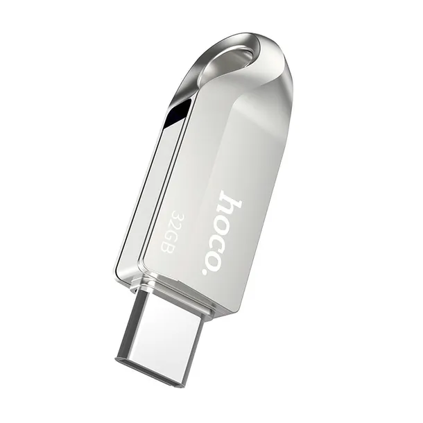 pendrive-32gb-usb-3-0-usb-a-usb-c-hoco-ud8-nikiel