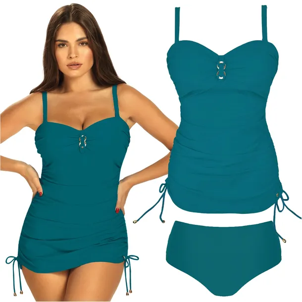 Tankini Strój kąpielowy dwuczęściowy SELF 8050 7d Bayamon 46F 3XL 90F