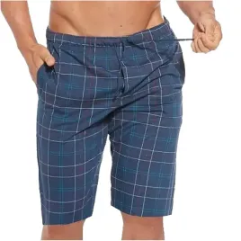 spodnie-pizamowe-meskie-w-krate-krotkie-bawelniane-cornette-698-13-3xl