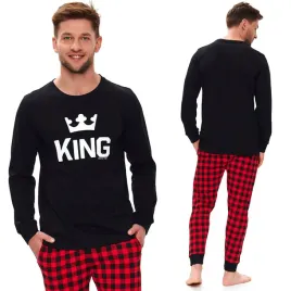 pizama-meska-bawelniana-dlugi-rekaw-doctor-nap-9761-king-xxl