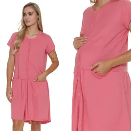 koszula-do-karmienia-rozpinana-doctor-nap-9445-coral-s