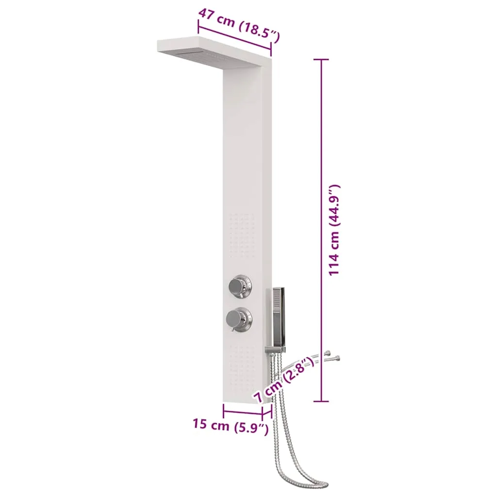 panel-prysznicowy-aluminiowy-bialy-stan-nowy