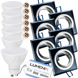 6x-oprawa-ruchoma-kwadrat-szklana-czarna-zarowka-gu10-led-8w-zimna