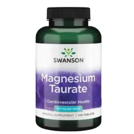 swanson-taurynian-magnezu-100-mg-120-tabletek