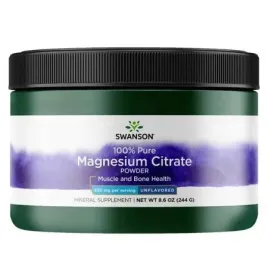 swanson-cytrynian-magnezu-100percent-czystosci-244g