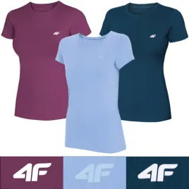koszulka-damska-4f-zestaw-3-szt-t-shirt-podkoszulek-komplet-tz87-xl