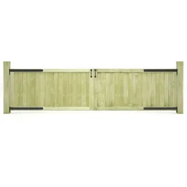 furtka-ogrodowa-z-litego-drewna-sosnowego-zielona-150-x-75-cm-2-szt