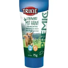 pasztet-dla-psa-z-watrobka-przysmak-z-konopia-smakolyk-pasta-trixie-75g