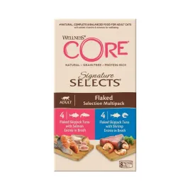 wellness-core-selects-mokra-karma-dla-kotow-mix-smakow-krewetki-losos-8x79g