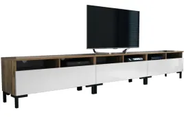 szafka-rtv-na-nozkach-dab-wotan-bialy-mat-300cm-szafka-pod-telewizor-300