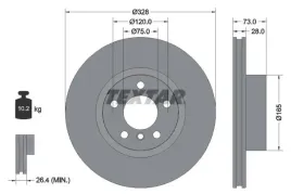 tarcza-ham-bmw-p-x3-x4-16-30-11-textar-92257105