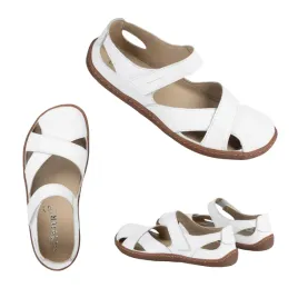 sandaly-damskie-barefoot-skorzane-olivier-clariss-na-rzep-biale