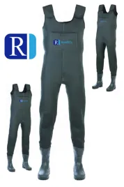 spodniobuty-neoprenowe-4-5mm-rumpol-43-44-wodery-na-szelkach-zielone-290237
