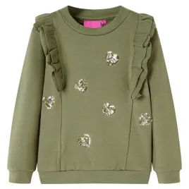 bluza-dziecieca-serca-khaki-128-7-8-lat
