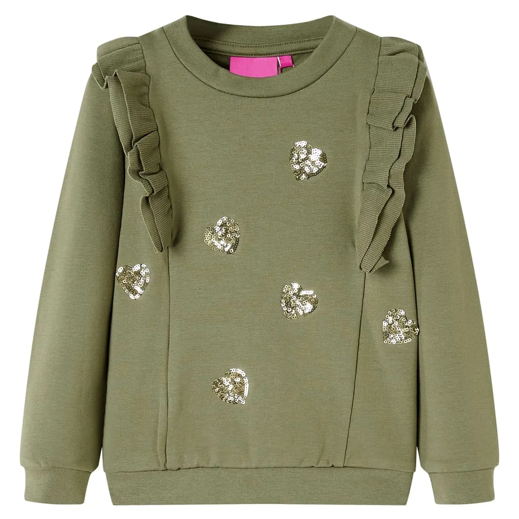 bluza-dziecieca-serca-khaki-128-7-8-lat