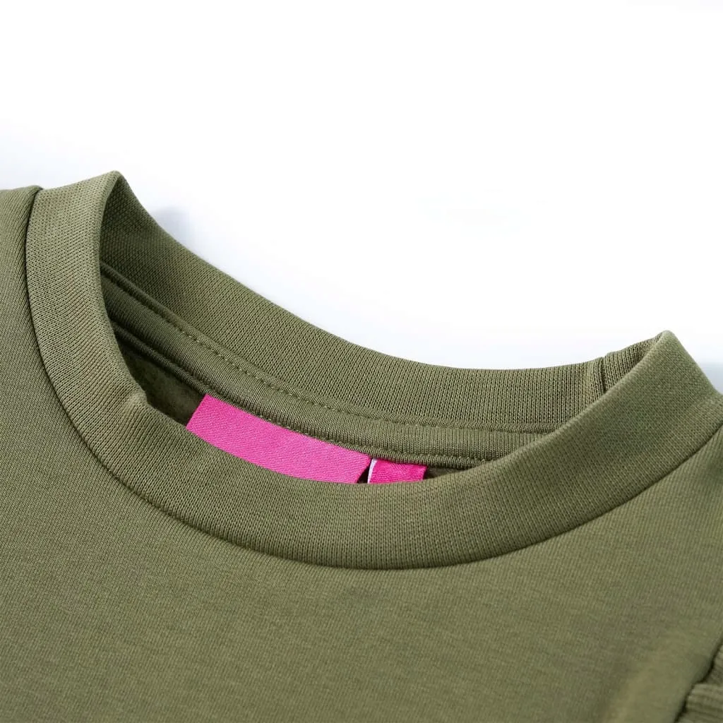 bluza-dziecieca-serca-khaki-128-7-8-lat-stan-nowy