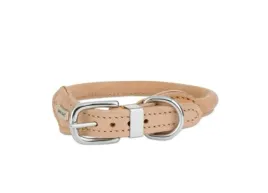 obroza-skorzana-dla-psa-elegancka-stylowa-barry-king-m-38-41cm-16mm-bezowa