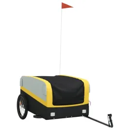 uniwersalna-przyczepka-rowerowa-45kg-czarno-zolta-137x69x59cm