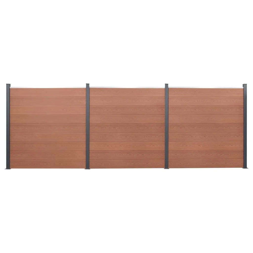 ogrodzenie-wpc-brazowe-526x186-cm
