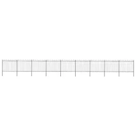 ogrodzenie-ogrodowe-z-obrecza-stalowa-16035x150-cm-czarne