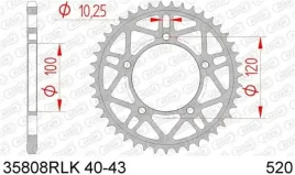 zebatka-napedzana-tyl-moto-stalowa-czarna-afa-35808rlk-42