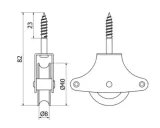 bloczek-do-linek-2-40-plastikowy-mod-2-stan-nowy
